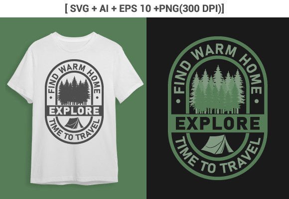 Download Adventure Summer Forest Outdoor Camp SVG - Premium Bundle
