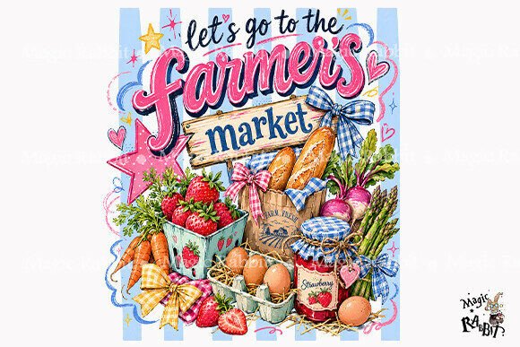 Download Farmer's Market Summer PNG - Farm Collection