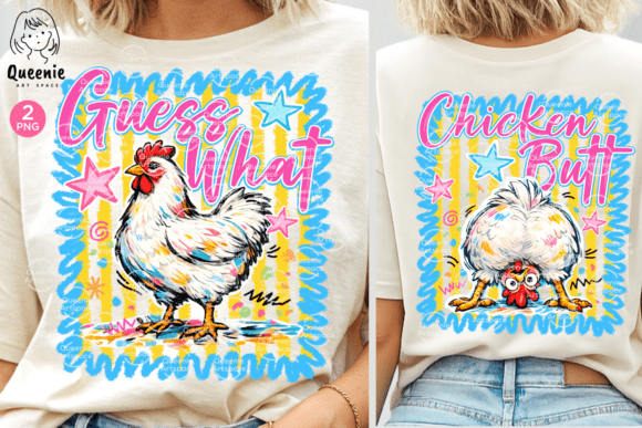 Download Funny Guess What Chicken Animal Farm Png - Farm Collection